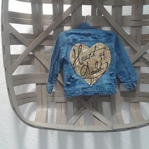 7 for all mankind Distressed custom denim jacket